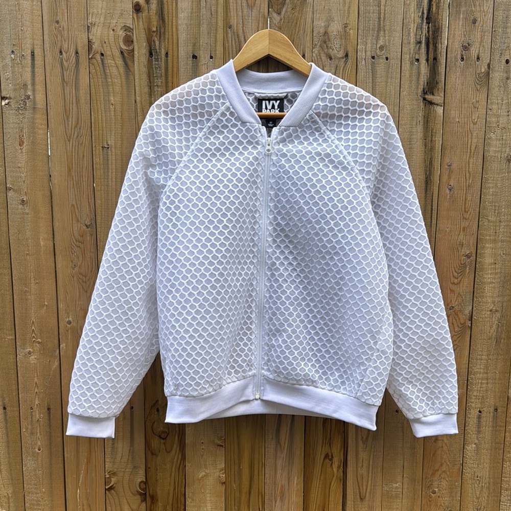 IVY PARK White Mesh Jacket